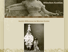 Tablet Screenshot of muenchen-kostuem.de